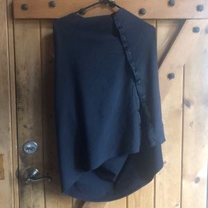 Lululemon Vinyasa Scarf, black & black/grey stripe